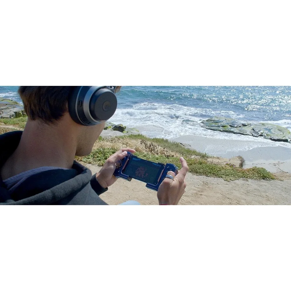 Turtle Beach Atom Mobile Game Controller Bluetooth for iPhone Low‎ Latency Blue